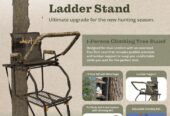 MUDDY OUTDOORS Huntsman Deluxe / 1 Man / 17′ Tall / 300LB Weight Rating